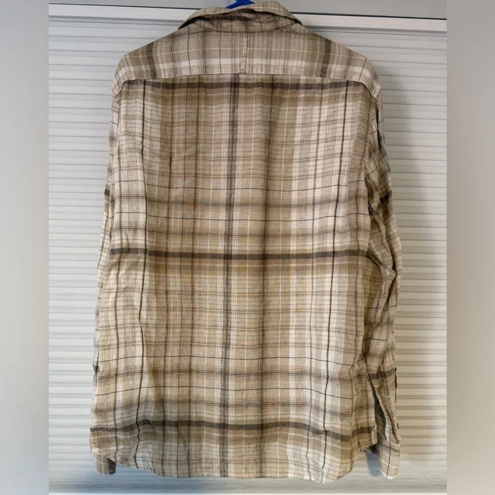 Banana Republic Beige Button Down Shirt